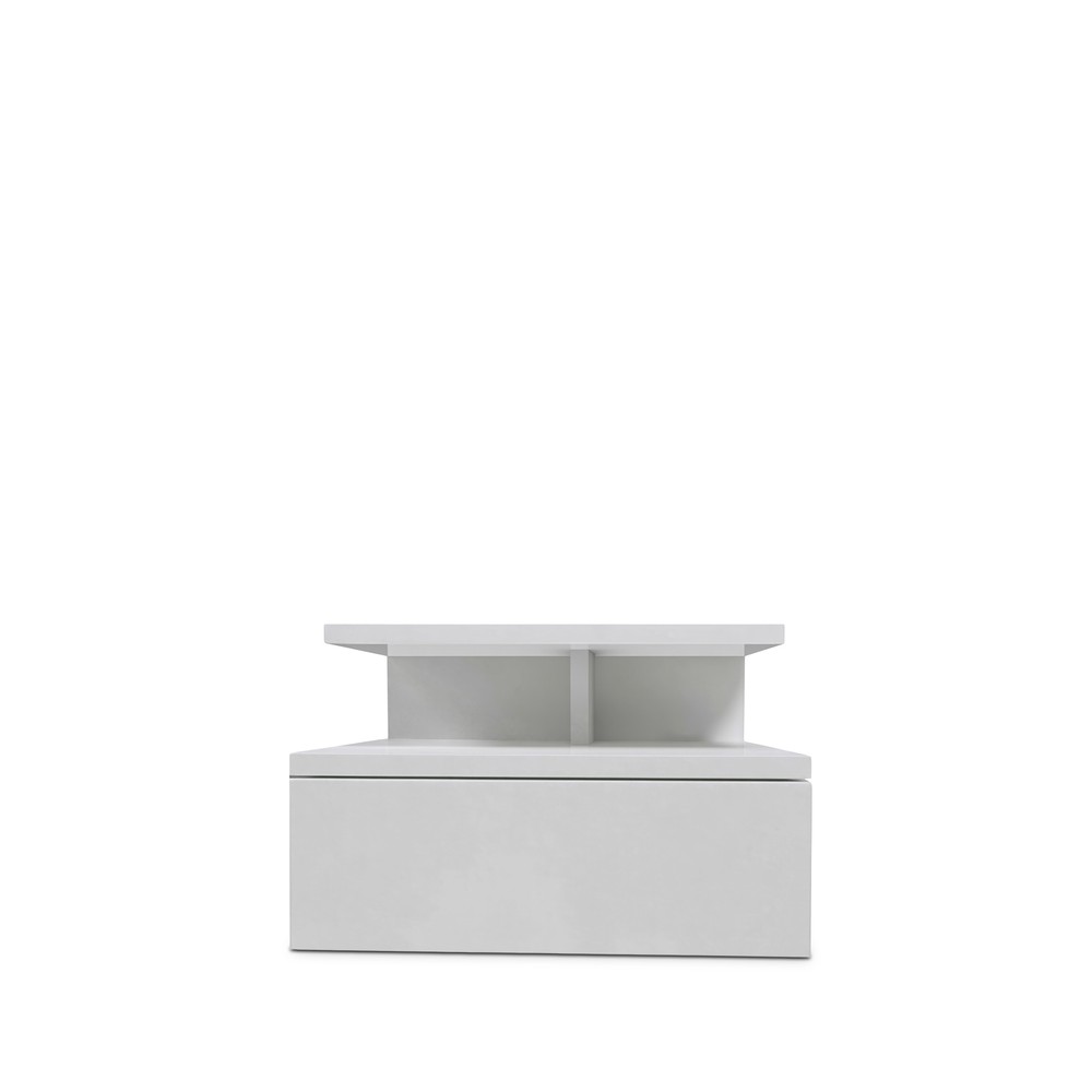 Table de nuit 'J&auml;rna' - Blanc