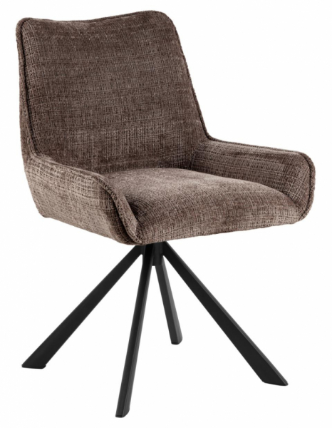 Chaise 'Eddie' - Brun