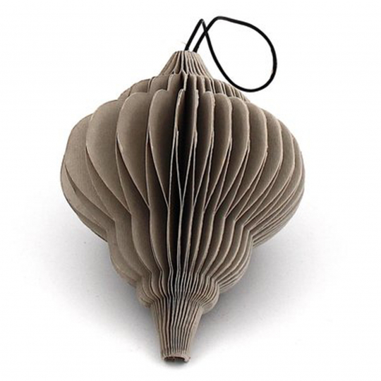 Ornement de Noël 'Jewel' - Gris