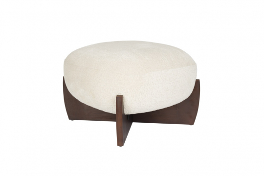 Pouf 'Emilius' - Beige