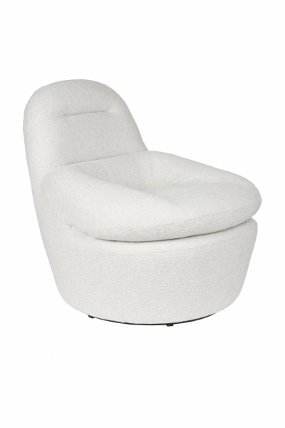 Fauteuil 'Velvoro' - Beige clair