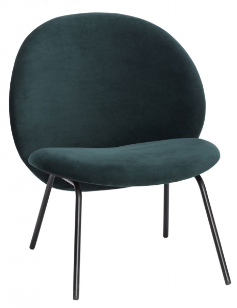 Fauteuil 'Gather' - Vert/Velours