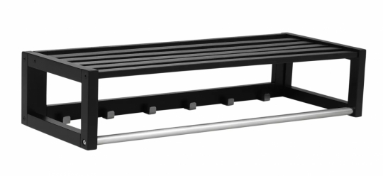 Porte-manteau 'Confetti' - Noir