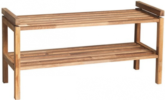 Rangement à chaussures 'Confetti' 80cm - Chêne