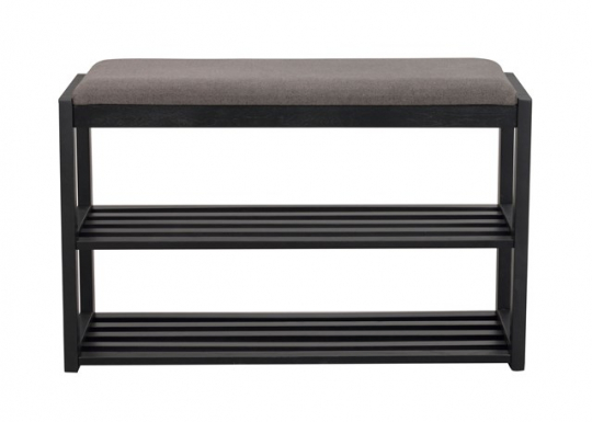 Range-chaussures 'Confetti' - Noir/Gris