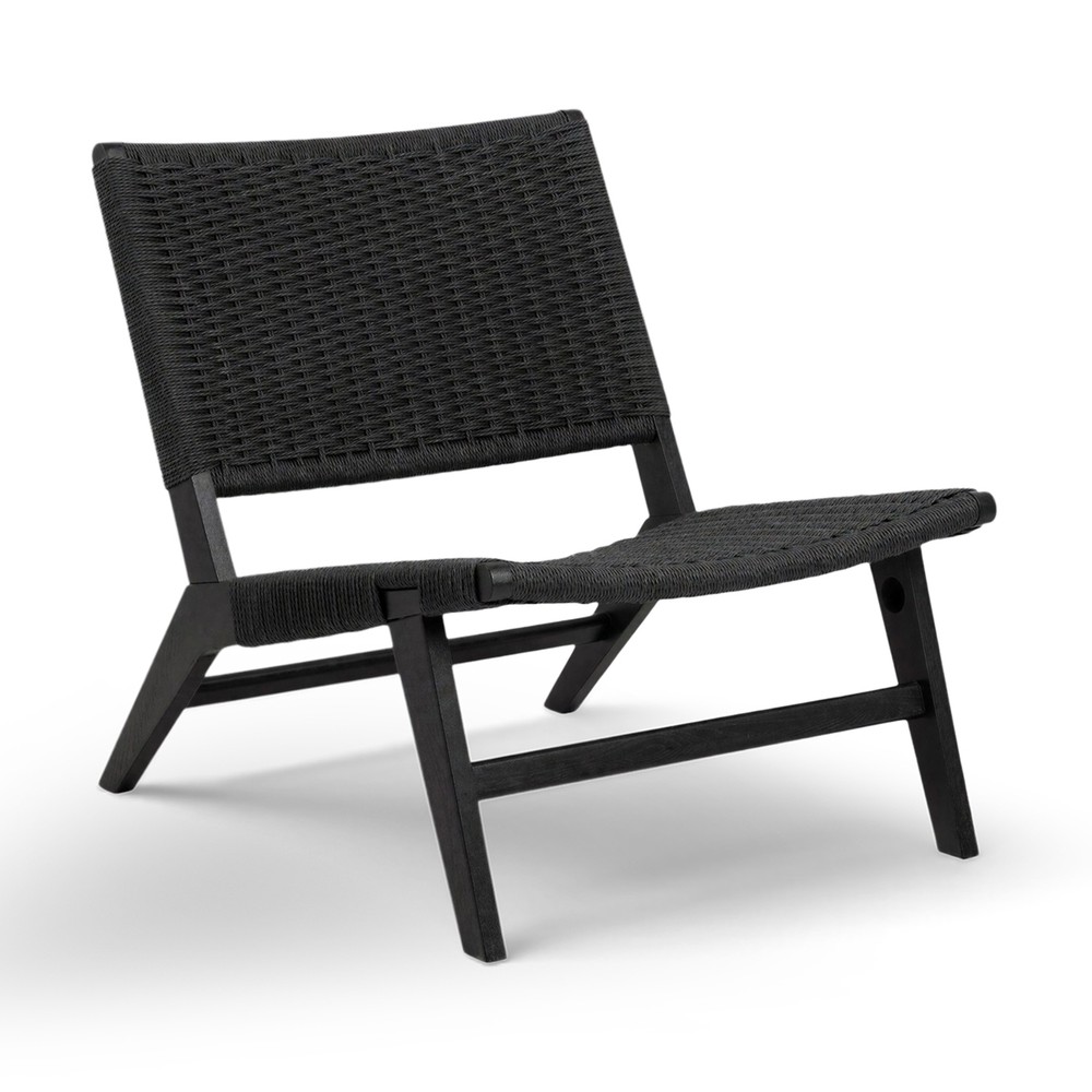 Fauteuil 'Valdemossa' - Noir