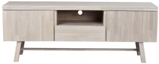 Meuble TV 'Brooklyn' - Blanchi