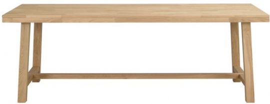 Table à manger 'Brooklyn' 220x95cm - Chêne