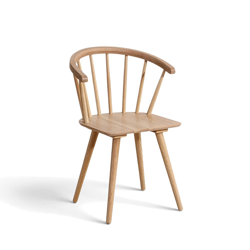 Chaise 'Astrid '- Blanc pigmenté