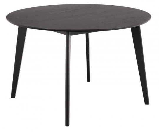 Table à manger 'Roxby' Ronde 120x76cm - Noir