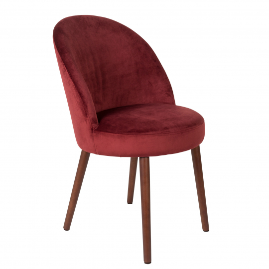 Chaise 'Barbara' - Rouge