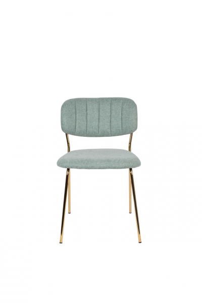 Chaise 'Jolien' - Vert/Or