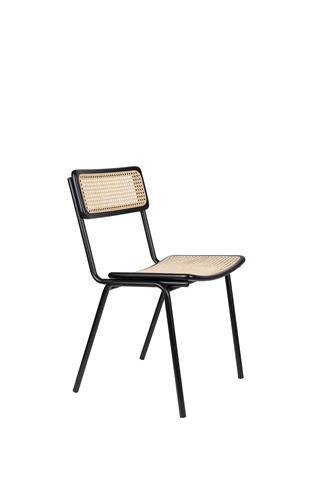 Chaise 'Jort' - Noir/Nature