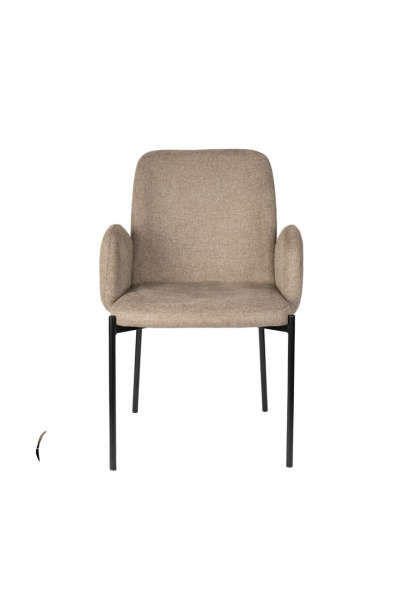 Chaise 'Tjarda' - Marron