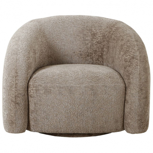 Fauteuil 'Valletta' - Brun