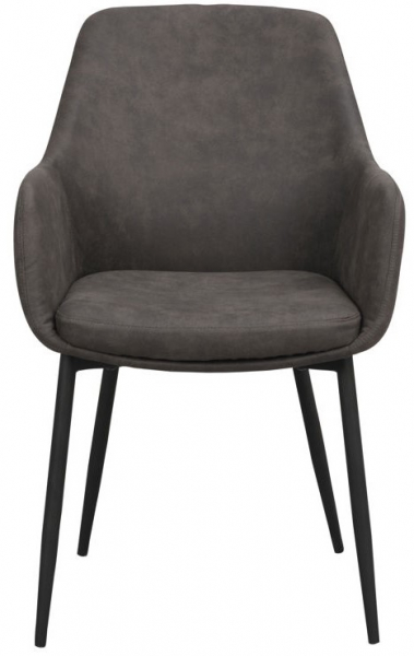 Fauteuil 'Reily' - Gris foncé
