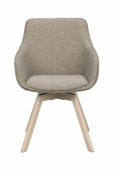 Fauteuil 'Alison' - Pigmenté blanc