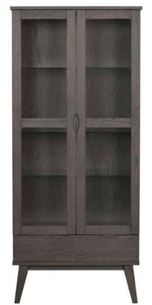 Vitrine 'Filippa' - Brun foncé