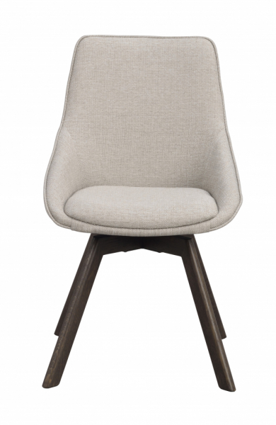 Chaise 'Alison' - Beige/brun