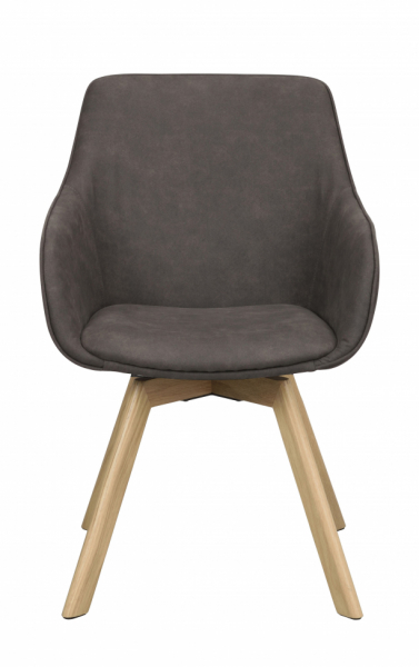 Fauteuil 'Alison' - Mörrå/chêne