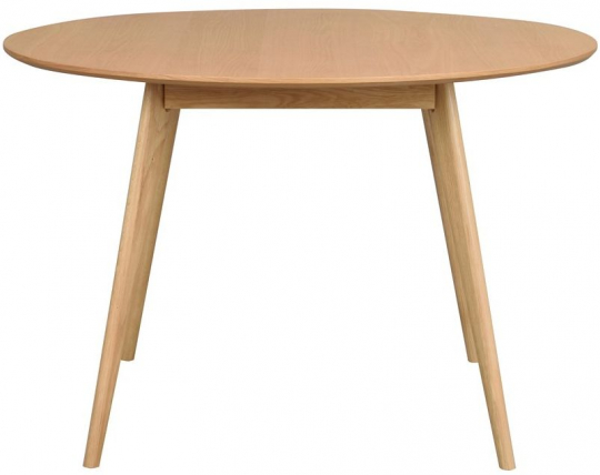 Table à manger ronde 'Yumi' 115cm - Chêne