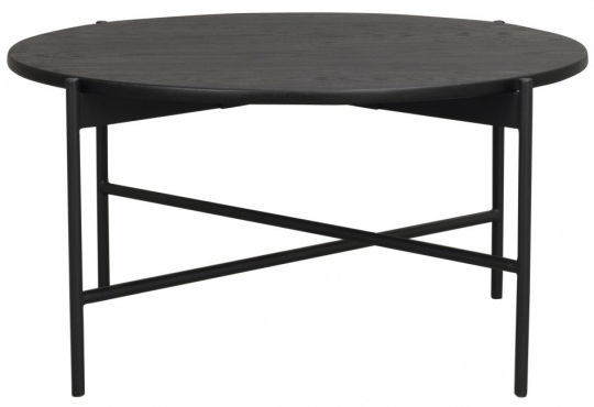Table basse 'Skye' Ronde 89cm - Noir