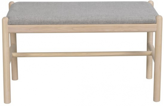 Banc 'Milford' - Blanchi/Gris