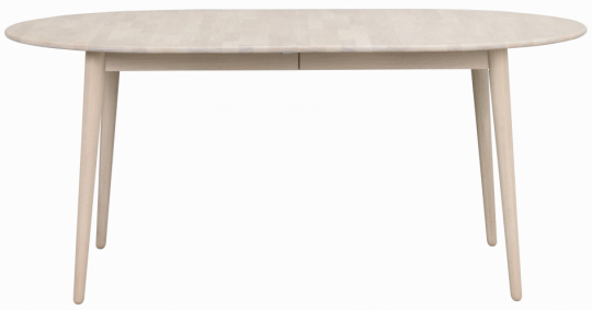 Table à manger 'Tyler' Ovale 170x105cm - Chêne blanchi