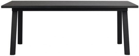 Table à manger 'Winnipeg' 200x100cm - Noir