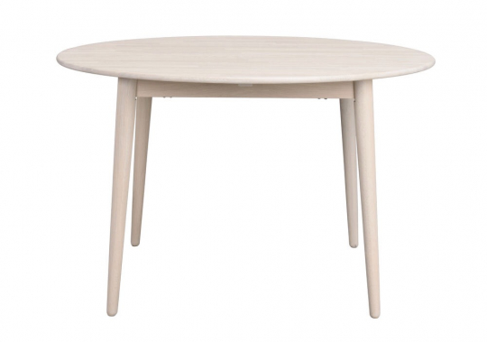 Table à manger 'Tyler' 120x120 - Blanc