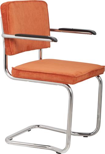 Chaise 'Ridge Kink' - Orange