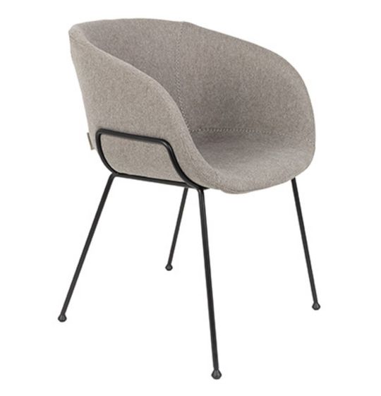 Fauteuil 'Feston' - Gris
