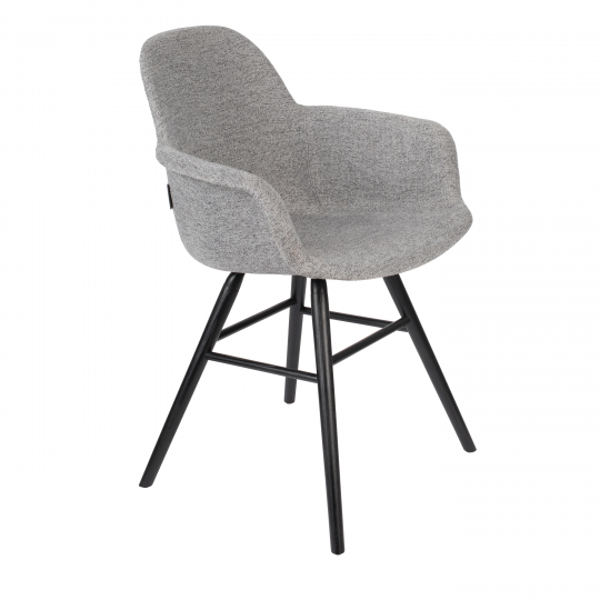 Chaise 'Albert' Soft - Gris