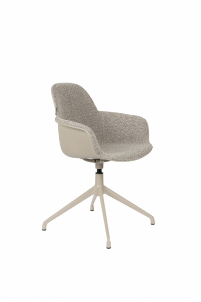 Chaise 'Albert' pivotante - Gris