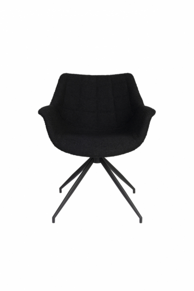 Chaise 'Doulton' - Noir