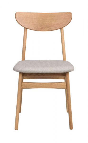 Chaise 'Rodharn' - Naturel/Gris