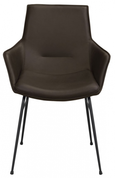 Fauteuil 'Lowell' - Marron