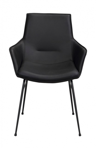 Fauteuil 'Lowell' - Noir