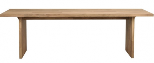 Table à manger 'Emmett' 240x95cm - Chêne