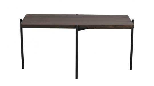 Table basse 'Shelton' 90x50cm - Marron