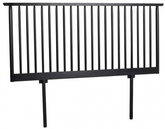 Tête de lit 'Riggins' - Noir