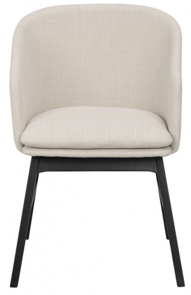 Fauteuil 'Windham' - Beige/Noir