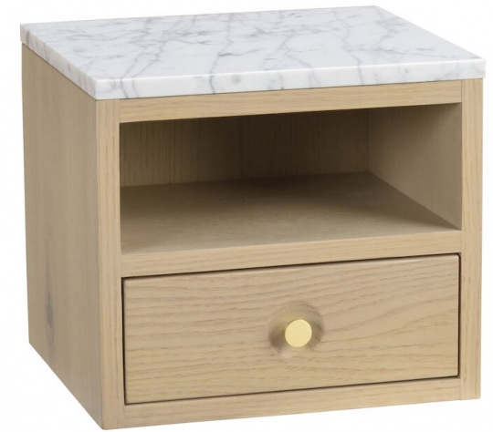 Table de chevet 'Whitmore' - Chêne clair