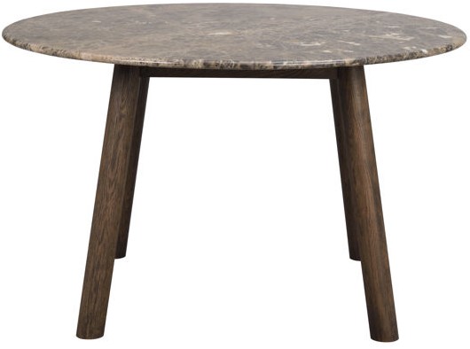 Table à manger 'Taransay' Ronde 125cm - Marron