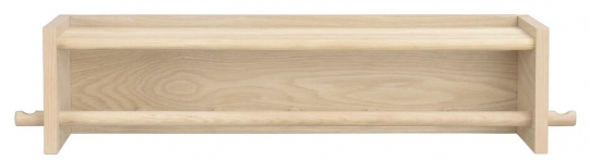 Étagère à chapeaux 'Hillmond' - Chêne clair