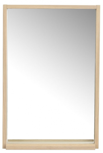 Miroir 'Hillmond' 60x40cm - Chêne clair