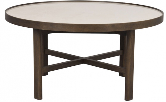 Table basse 'Marsden' Ronde 90cm - Brun