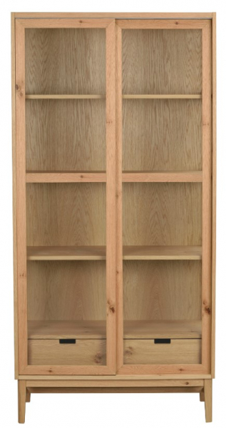 Vitrine 'Hazelton' - Chêne