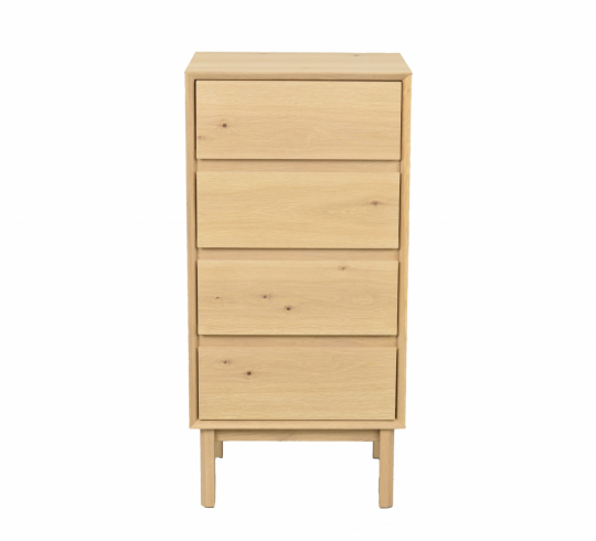 Commode 'Mackay' 4T - Chêne