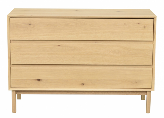 Commode 'Mackay' 3T - Chêne